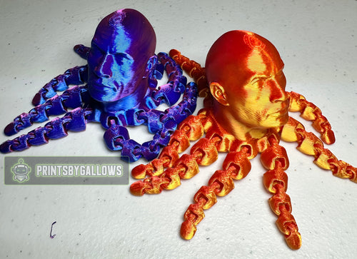Rocktopus Fidget Toy: Dwayne Johnson Octopus Flexi Toy