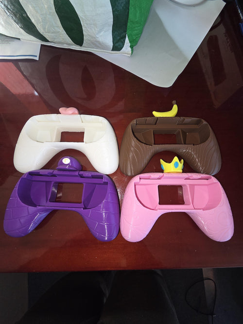 Nintendo Switch 2 Joy-Con Grip, 3D Printed Controller Accessory | Mario Peach Bowser Luigi Boo | Gaming Gift for Him | Australian Made