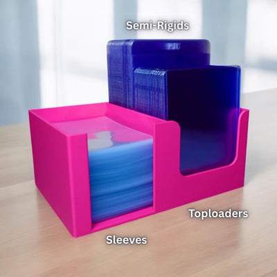 CardCare Deluxe – Sleeve,Toploader, Semi Rigid Dispenser - 3d Printed
