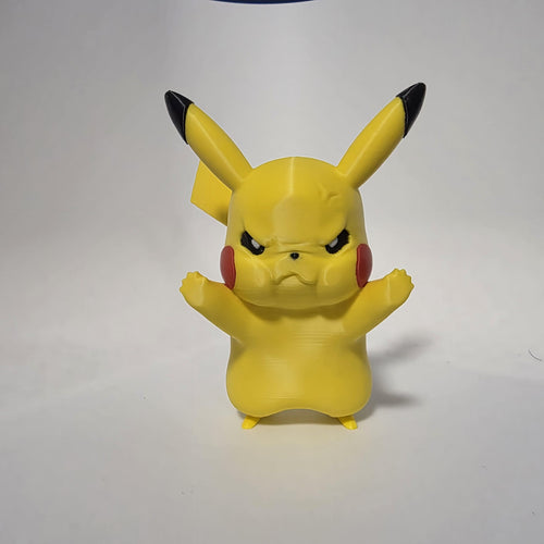 Pikachu Window Decor, Pokemon Room Decor, 3D Printed Pokemon Gift, Gaming Room Decor, Kids Bedroom Decor