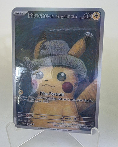 Pikachu SVP 085 Fan Card, Custom Pokemon Trading Card | Pokemon Fan Gift, Collector Gift for Him | Australian Made