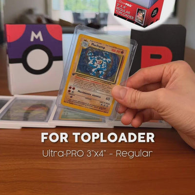 Pokemon Toploader Binder, 3D Printed Poke Book | Magnetic Card Storage Album, 6 or 12 Page | TCG Trading Card Display, Collector Gift