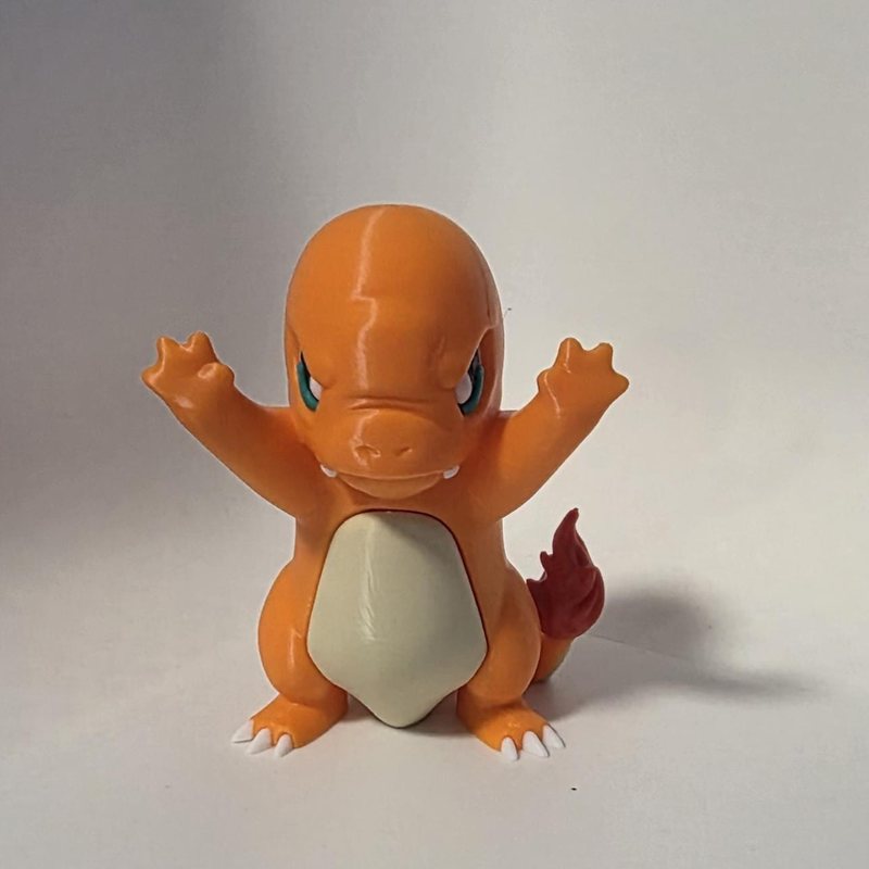 Charmander 3D Window Decor